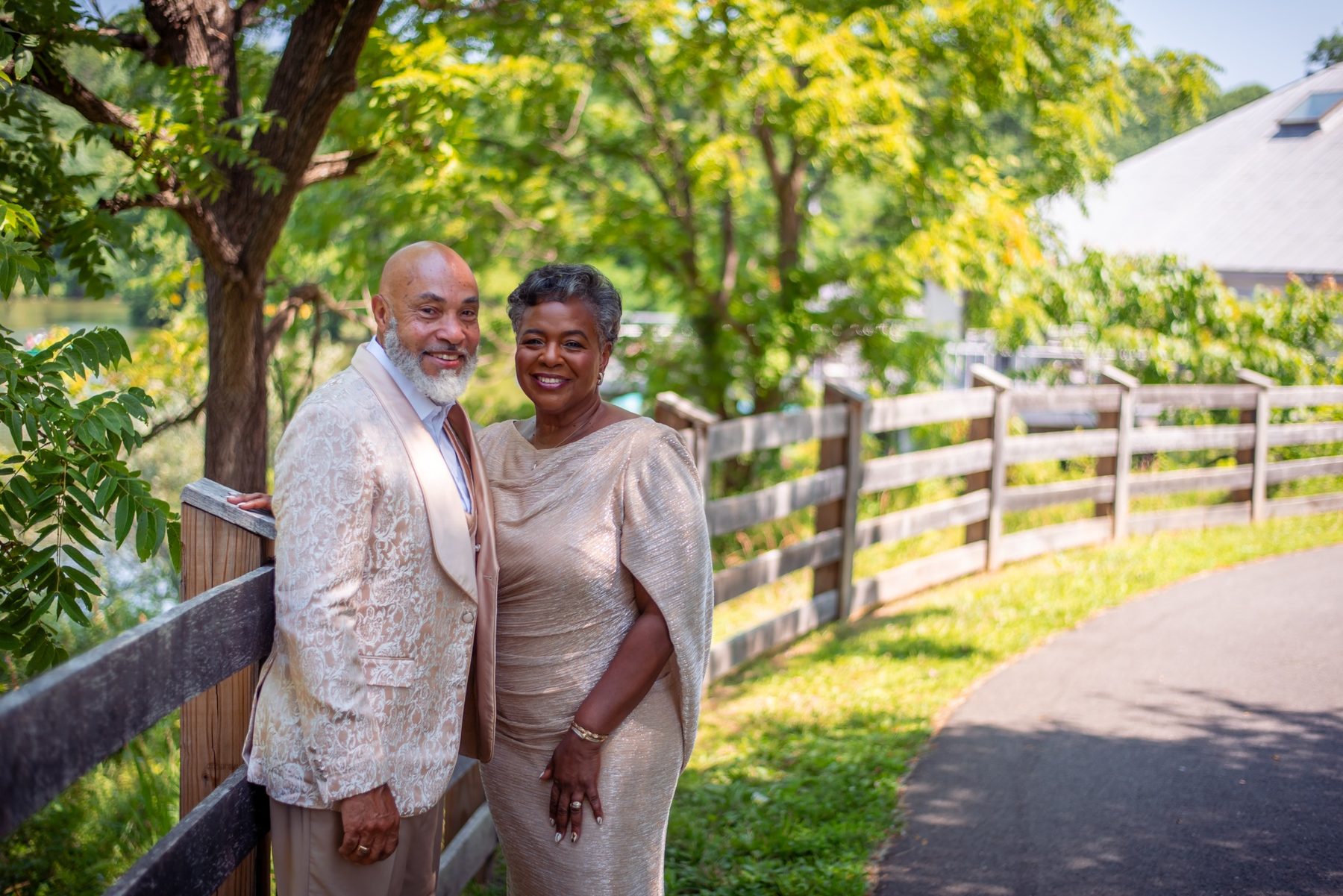 Mature couple portrait